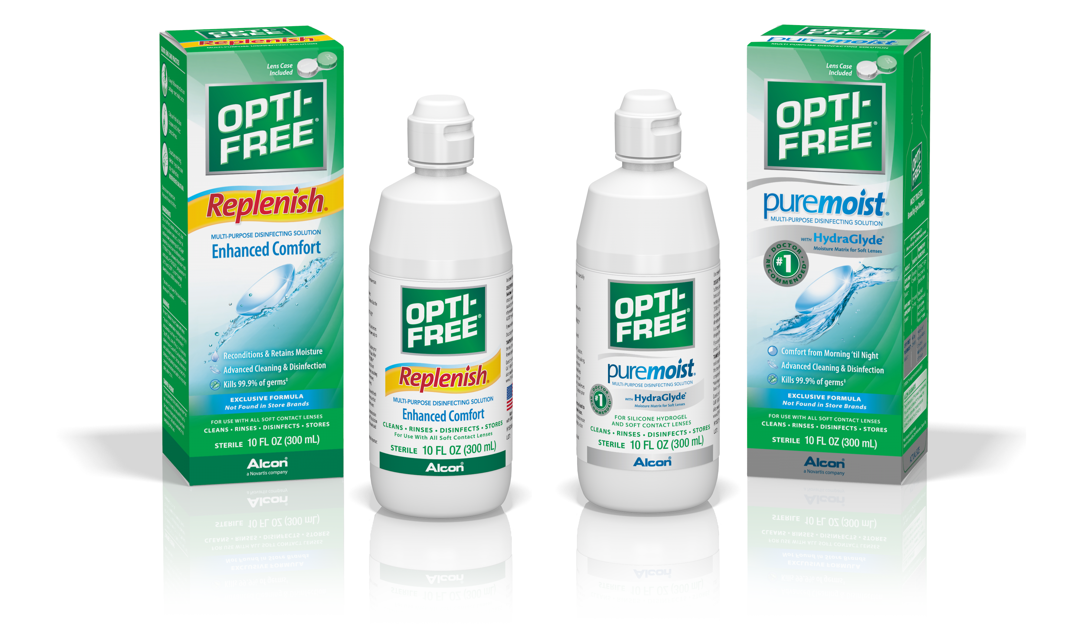 OPTI-FREE® is the #1 doctor-recommended brand of contact lens solution.